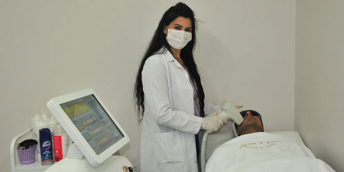 Lazer epilasyonu sadece kadınlar değil erkekler de talep ediyor