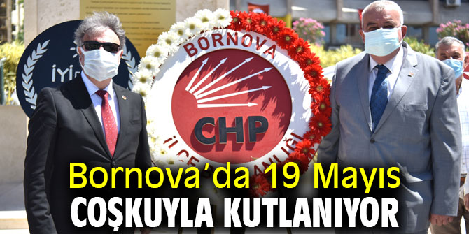 Bornova’da 19 Mayıs coşkuyla kutlanıyor