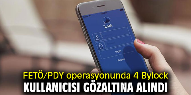 FETÖ/PDY operasyonunda 4 gözaltı