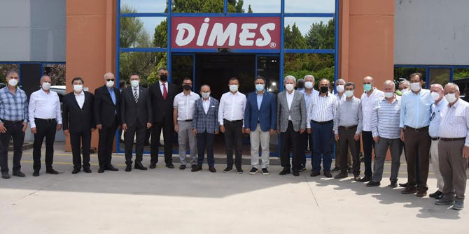 EBSO Meclisi’nden Dimes’e ziyaret