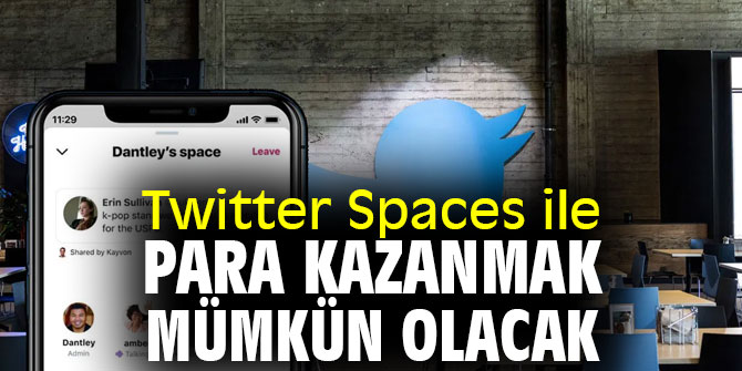 Twitter Spaces ile para kazanmak mümkün olacak