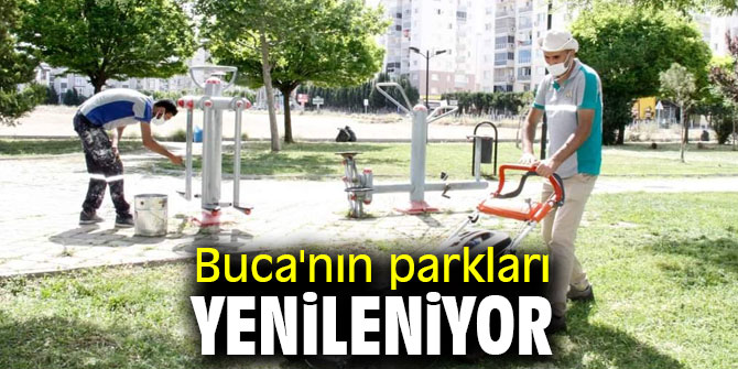 Buca'nın parkları yenileniyor