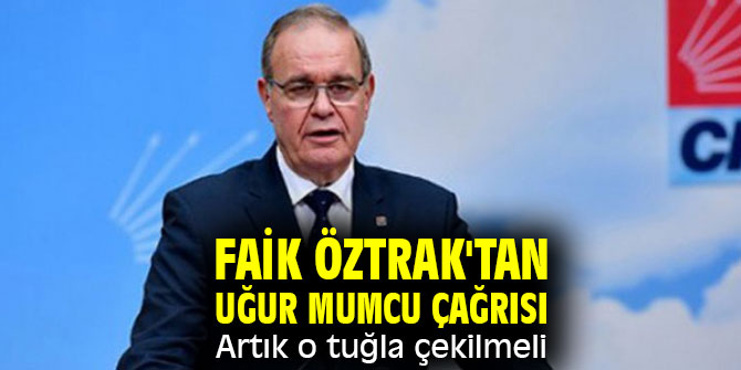 Faik Öztrak'tan Uğur Mumcu çağrısı!