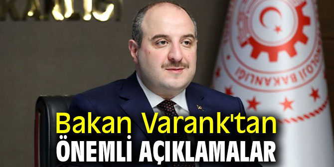Bakan Varank'tan sergide önemli açıklamalar