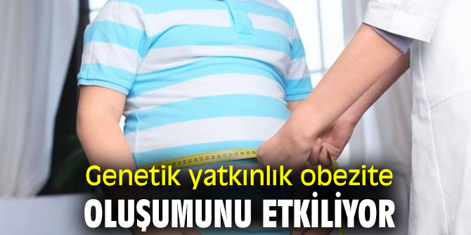 Genetik yatkınlık obezite oluşumunu etkiliyor