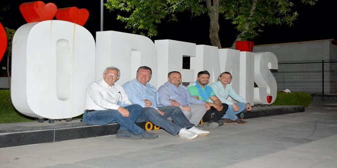 Başkanlar, Ödemiş’e konuk oldu