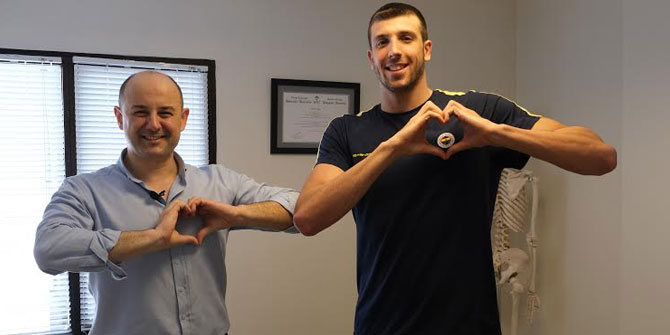 İzmirli Şampiyon yüzücüye Kayropraktik Şifa