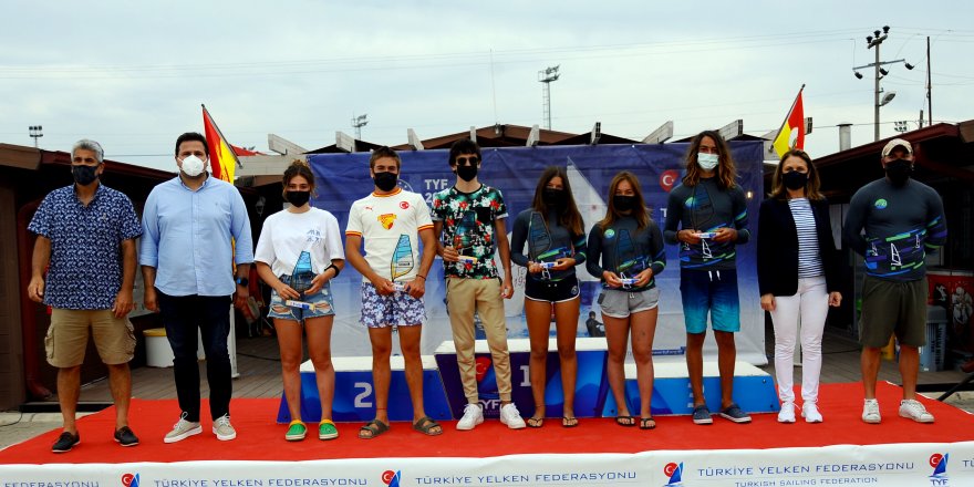 Rüzgar Sörfü Slalom Milli Takımı'nın seçmeleri yapıldı