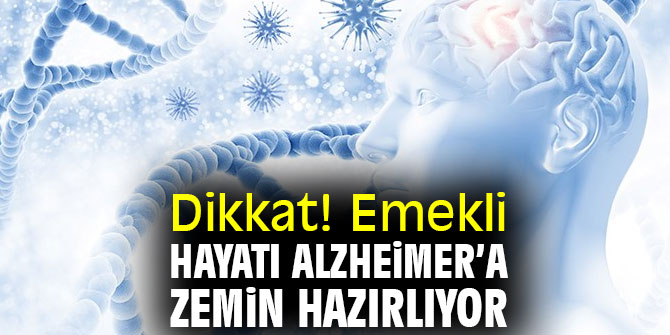 Emekli hayatı Alzheimer’a zemin hazırlıyor