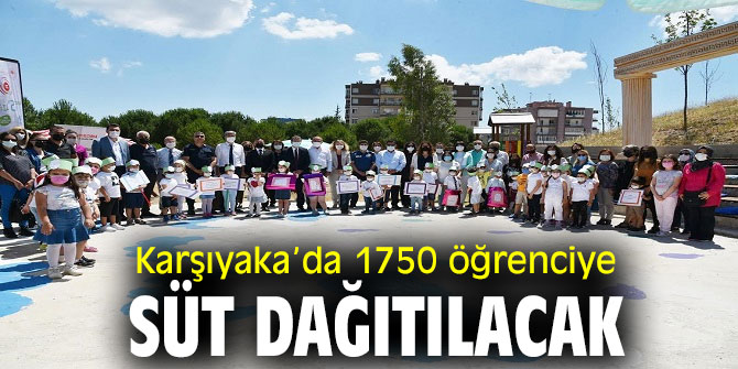 Karşıyaka’da 1750 öğrenciye süt dağıtılacak