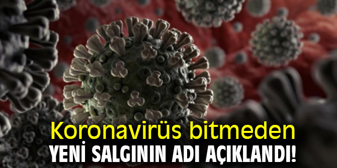 Koronavirüs bitmeden yeni salgının adı belli oldu!