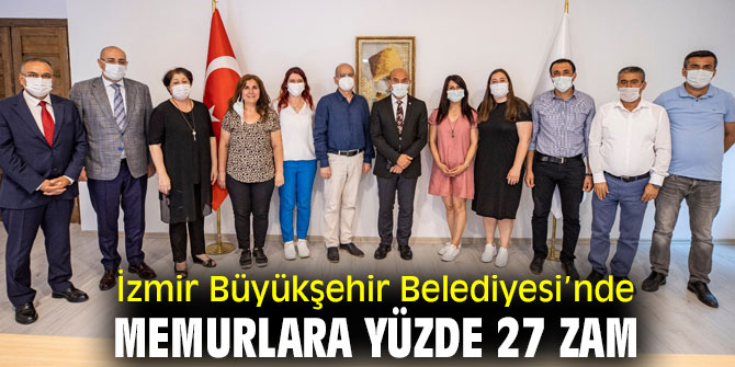 İBB'de memurlara yüzde 27 zam