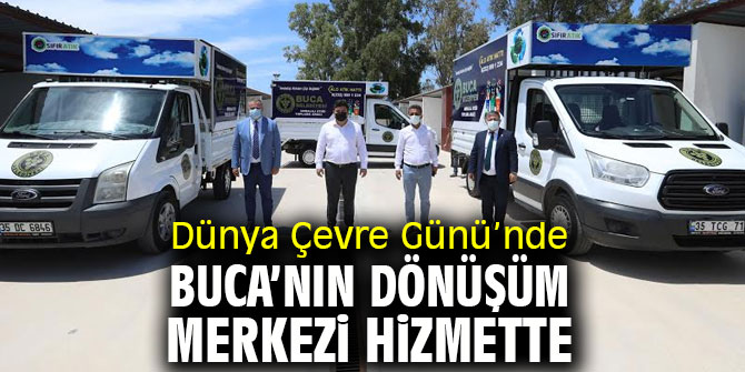 Dünya Çevre Günü’nde Buca’nın dönüşüm merkezi hizmette