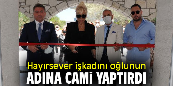 Ulukartal, oğlunun adını camide yaşatıyor