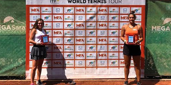 Doğa Türkmen Antalya’da Çiftlerde Şampiyon