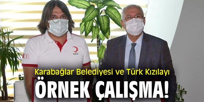 Karabağlar Belediyesi ve Türk Kızılayı örnek çalışma!