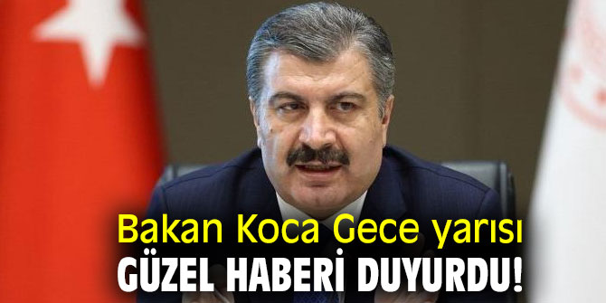 Gece yarısı güzel haberi duyurdu!