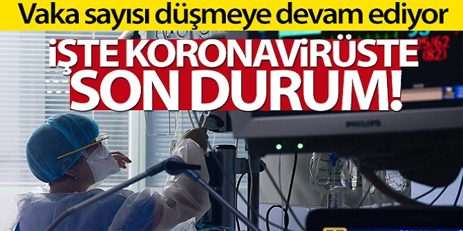 Korona virüsten 96 kişi hayatını kaybetti