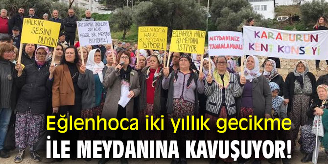 Ve Eğlenhoca iki yıllık gecikme ile meydanına kavuşuyor!