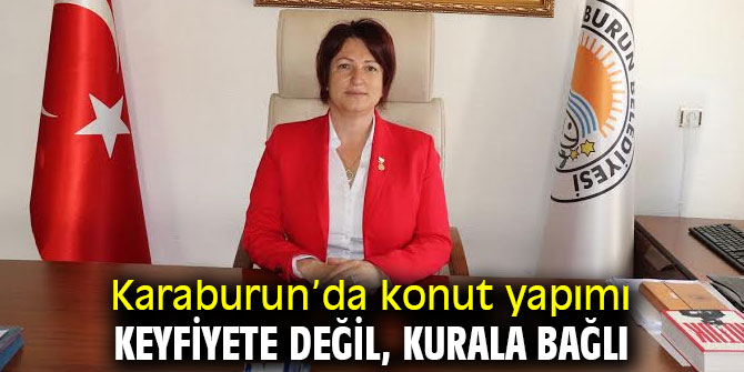 Karaburun’da konut yapımı keyfiyete değil, kurala bağlı 