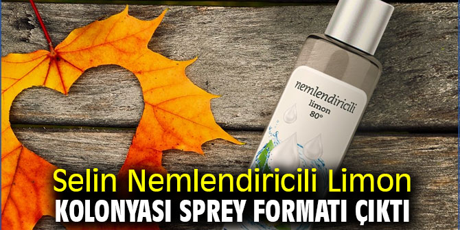 Selin Nemlendiricili Limon Kolonyası Sprey Formatı çıktı