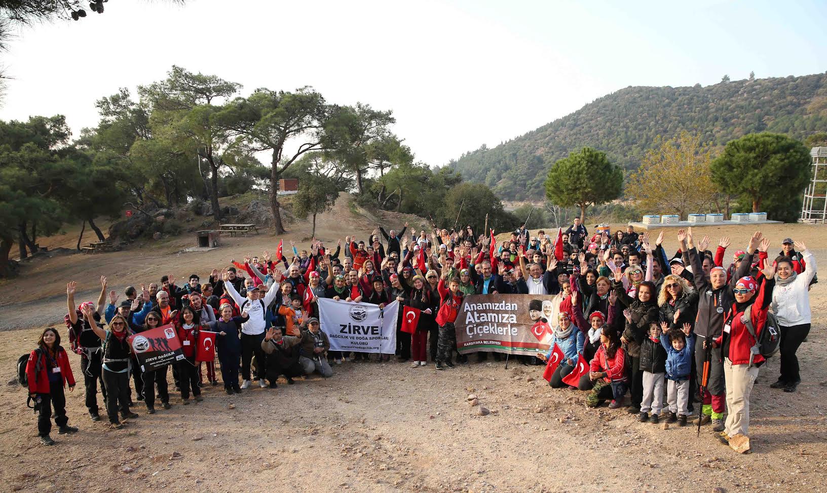 Doğaseverler Yamanlar’da buluştu