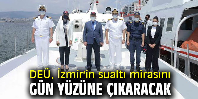 DEÜ, İzmir'in sualtı mirasını gün yüzüne çıkaracak