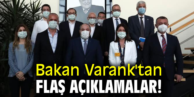 Bakan Varank'tan flaş açıklamalar!