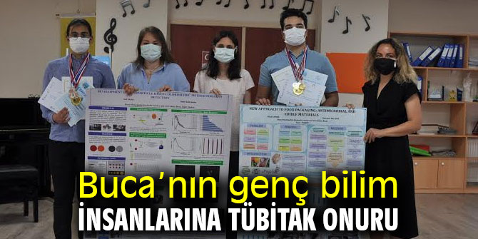 Buca’nın genç bilim insanlarına TÜBİTAK onuru 