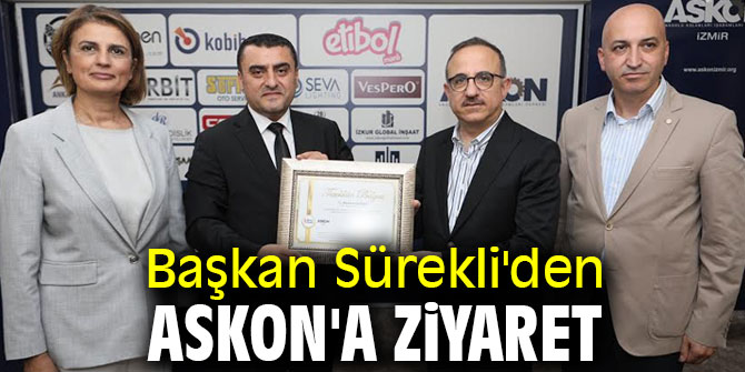 Başkan Sürekli'den ASKON'a ziyaret