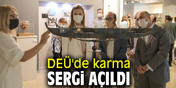 DEÜ'de karma sergi açıldı