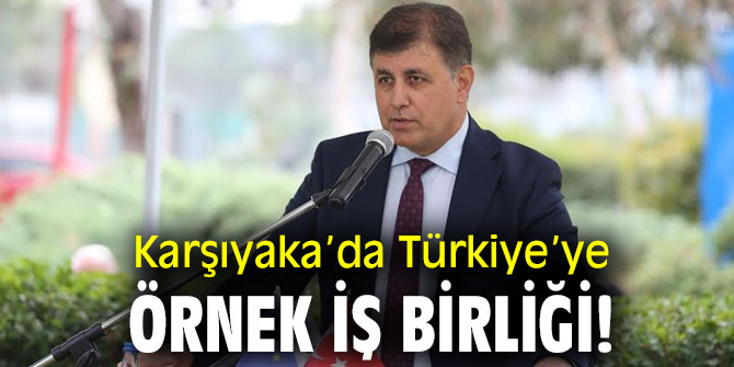 Karşıyaka’da Türkiye’ye örnek iş birliği!