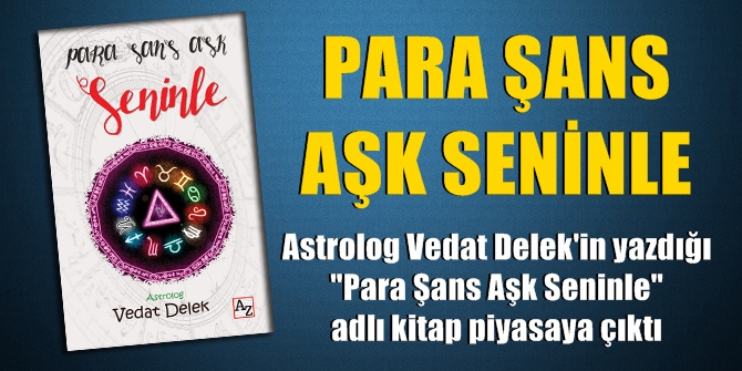 "Para Şans Aşk Seninle" adlı kitap piyasaya çıktı