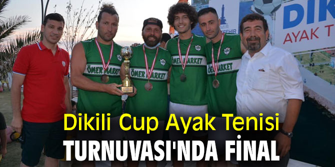 Cup Ayak Tenisi Turnuvası'nda final 