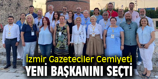 İzmir Gazeteciler Cemiyeti Yeni Başkanını Seçti