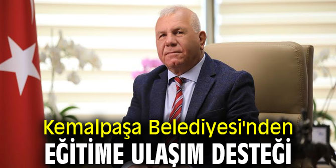 Kemalpaşa Belediyesi'nden eğitime ulaşım desteği