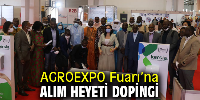 AGROEXPO Fuarı’na Alım Heyeti dopingi