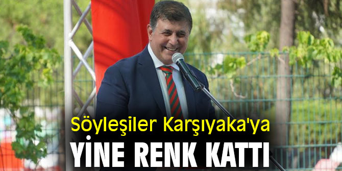 Söyleşiler Karşıyaka'ya yine renk kattı