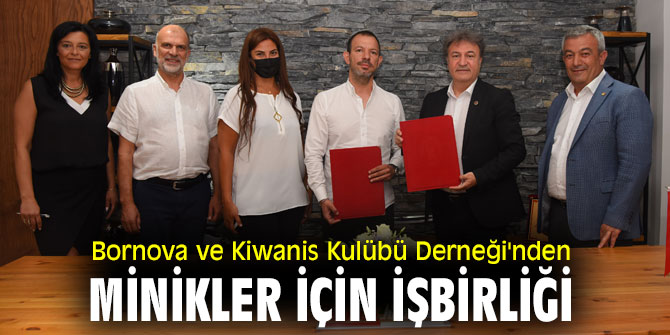 Bornova ve Kiwanis Kulübü Derneği'nden minikler için işbirliği