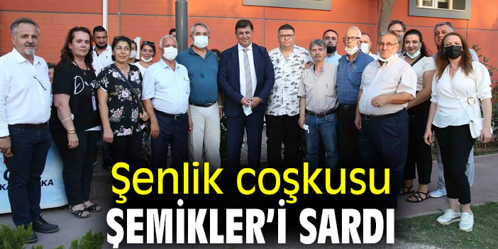 Şenlik coşkusu Şemikler’i sardı
