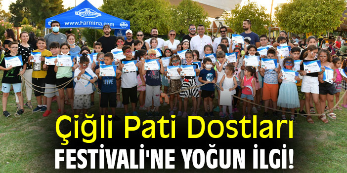 Çiğli Pati Dostları Festivali'ne yoğun ilgi!