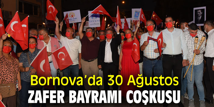 Bornova’da 30 Ağustos Zafer Bayramı coşkusu