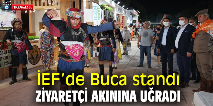 İEF’de Buca standı ziyaretçi akınına uğradı
