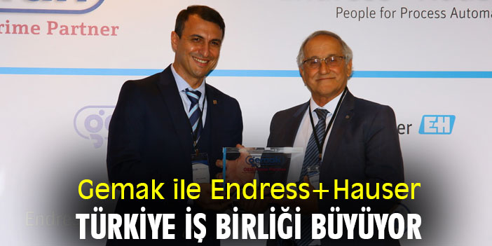 Gemak ile Endress+Hauser Türkiye iş birliği büyüyor
