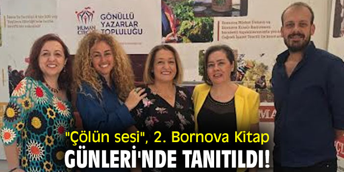"Çölün sesi", 2. Bornova Kitap Günleri'nde tanıtıldı!