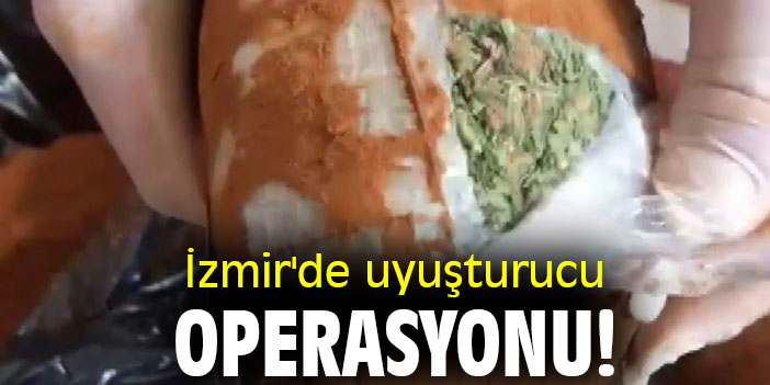 İzmir'de uyuşturucu operasyonu!