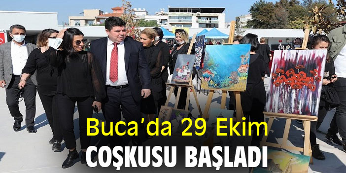 Buca’da 29 Ekim coşkusu başladı
