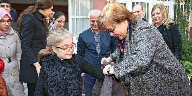 Konak'ta özel çocuklar keyifli bir gün geçirdi