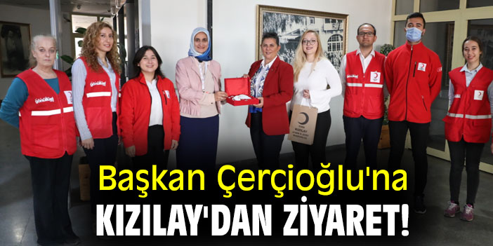 Başkan Çerçioğlu'na Kızılay'dan ziyaret!