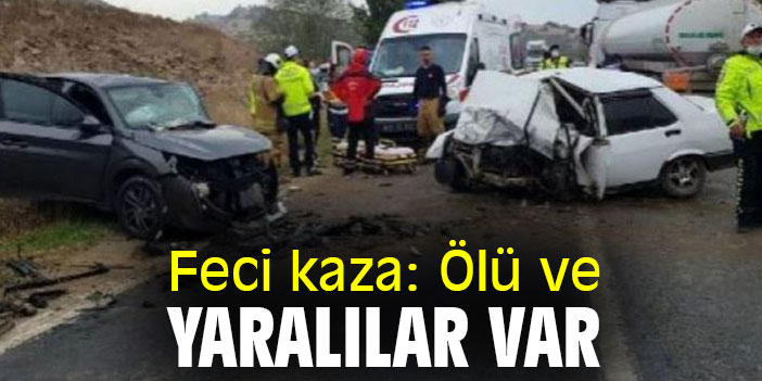 Feci kaza: Ölü ve yaralılar var